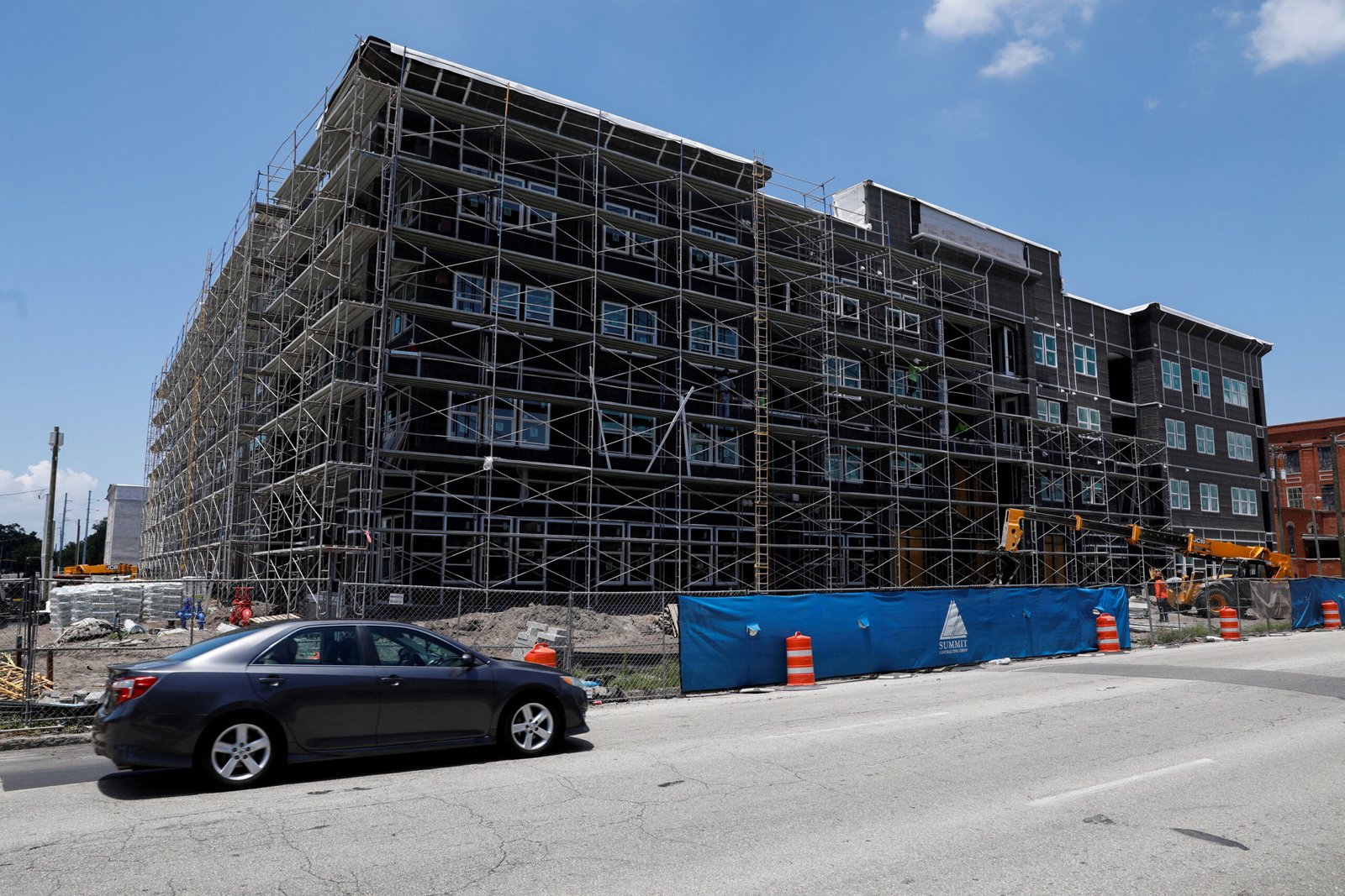 FILE PHOTO: New apartments under construction in Florida